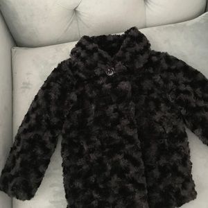 Toddler fake fur jacket